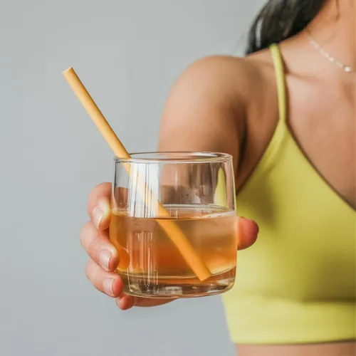 Miniatura 8 de HAY! Straws Pajitas jumbo con tallo de caña Martini de 6 pulgadas 1500 unidades Ancho 6.5-8.5 de diámetro 100% a base de plantas