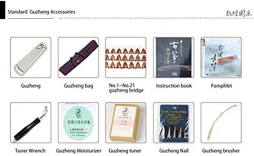 Miniatura 8 de Dunhuang 689E Bambú Guzheng