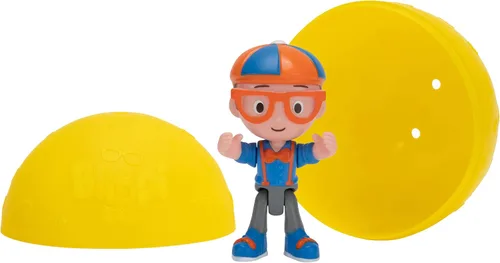 Miniatura 6 de Blippi Ball Pit Mystery Adventure, con pozo de bolas inflable portátil para interiores y exteriores, 35 bolas de plástico, 10 bolas sorpresa con 10