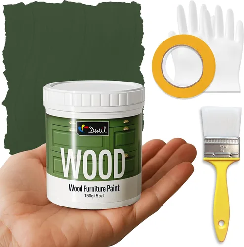 Miniatura 42 de DWIL Pintura para Muebles con Acabado Mate - Pintura para Madera de 16 Oz para Gabinetes, Puertas, Mesas y Cómodas Renovación - A Base de Agua, No