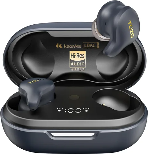 Miniatura 9 de TOZO Golden X1 - Auriculares inalámbricos Bluetooth compatibles con LDAC HD de audio-decodificación de audio, OrigX de alta resolución inalámbrico