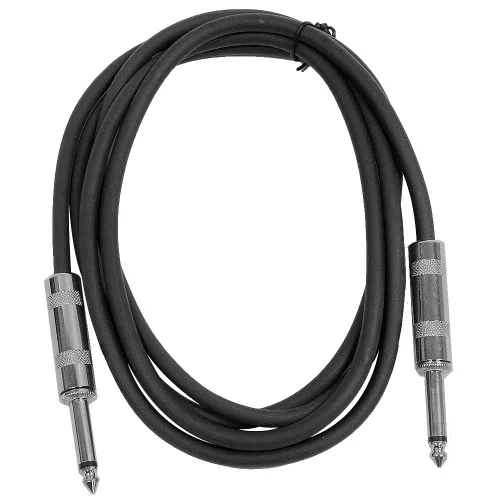 Miniatura 22 de Seismic Audio - SASTSX-2 - Cable TS de 2 pies de 1/4" para guitarra, instrumento o conexión, color púrpura
