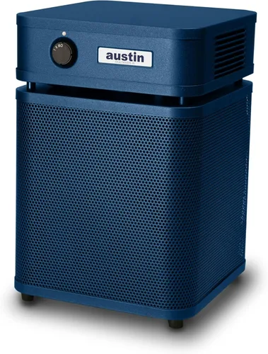 Miniatura 5 de Austin Air HealthMate Plus Junior - Purificador de aire azul medianoche, purificadores de aire avanzados de filtración de 4 etapas para el hogar