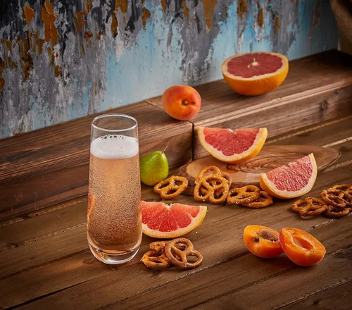 Miniatura 5 de JoyJolt Milo Copas de champán sin tallo, juego de 4 vasos de cristal. 9.4 onzas. Juego de copas de champán. Copas de vino prosecco, juego de copas