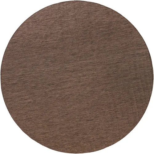 Miniatura 60 de Unique Loom Collection - Alfombra de transición informal para interiores/exteriores, de tejido plano, color gamuza ligera