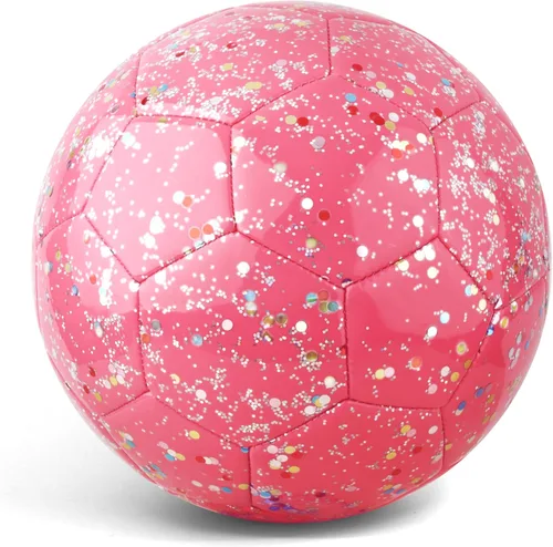 Miniatura 7 de Picador Size 3 Soccer Ball Pink Soccer Balls for Kids Ages 3-6 6-8 8-10 Boys Girls Sports Training & Outdoor Play with Pump Gift