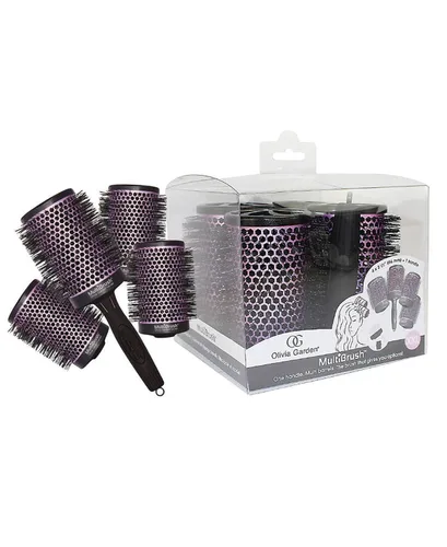 Miniatura 17 de Olivia Garden MultiBrush - Cepillo térmico desmontable no eléctrico con barril de cerámica
