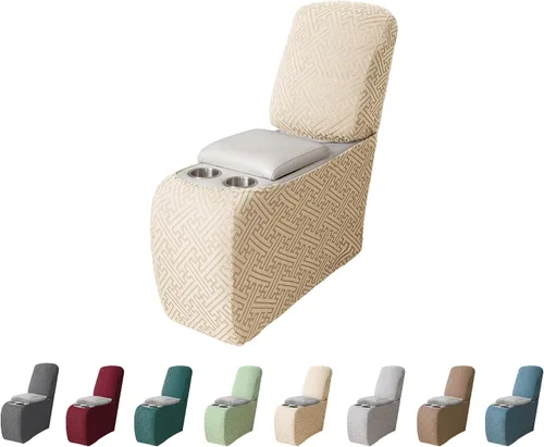 Miniatura 56 de Fundas de sofá reclinable seccional 100% impermeables para sofá reclinable en forma de L, funda de sofá modular de esquina en forma de L, fundas
