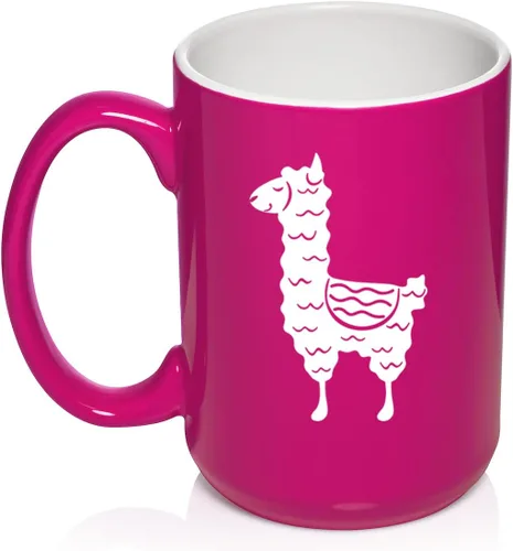 Bonita taza de café de cerámica con llamas, regalo para ella, mujer, esposa, mamá, hermana, novia, amiga, jefa, compañera de trabajo, hija,