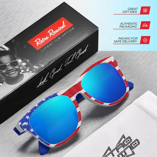 Miniatura 176 de Retro Rewind Lentes de sol para niños y niñas de 3 a 12 años, inastillables, UV400, lentes de sol para niños pequeños