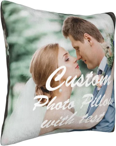 Miniatura 9 de Almohada de terciopelo personalizada para regalos personalizados, 16 x 16 pulgadas, almohada con estampado de letras temáticas de Halloween