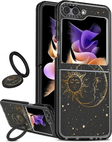 Miniatura 16 de Toycamp Funda para Samsung Galaxy S22, diseño de mariposa azul para mujeres, niñas, adolescentes, bonita funda femenina con soporte de anillo