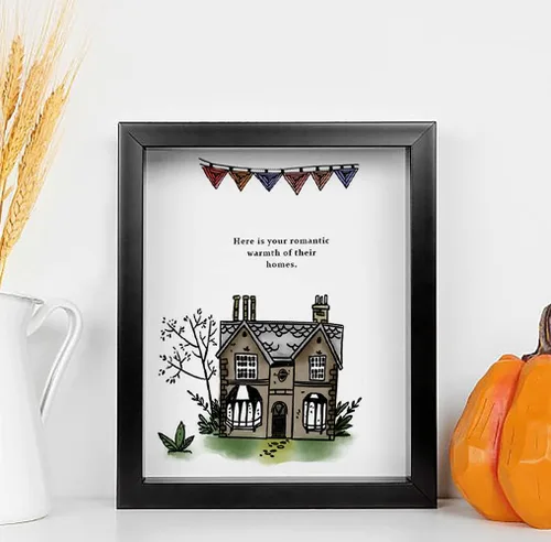 Miniatura 5 de Sellos transparentes de hojas de árboles de otoño para hacer tarjetas y decoración de álbumes de fotos, sello de silicona de casa para el hogar