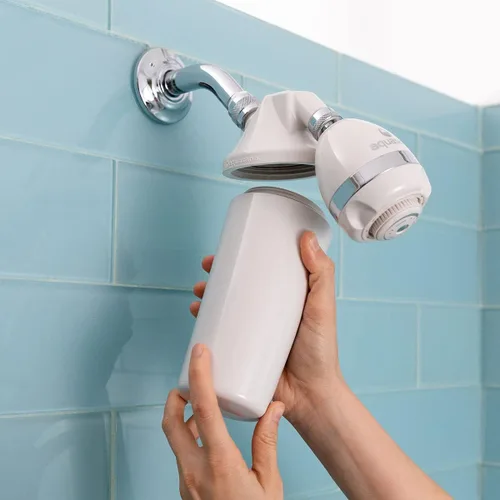 Miniatura 4 de Cartucho de reemplazo para sistema de filtro de agua para regadera Aquasana - Filtra más del 90% del cloro - Medios de filtración de carbón y KDF