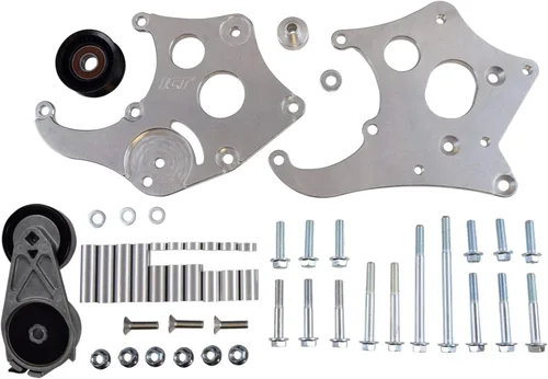 Miniatura 6 de ICT Billet Kit de soporte para compresor de aire acondicionado compatible con LS Corvette - Sanden 508 A/C LS AC GTO 551474-1