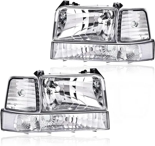 Miniatura 22 de CNNELL Conjunto de faros delanteros compatible con Ford F150 Pickup 2004-2008/Lincoln Mark LT 2006-2008