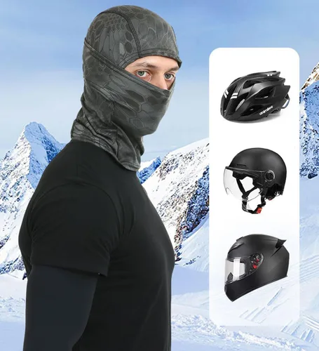 Miniatura 11 de Máscara de esquí para hombre, paquete de 2 pasamontañas, máscara facial para mujer, máscara de verano Shiesty, máscara de casco de motocicleta