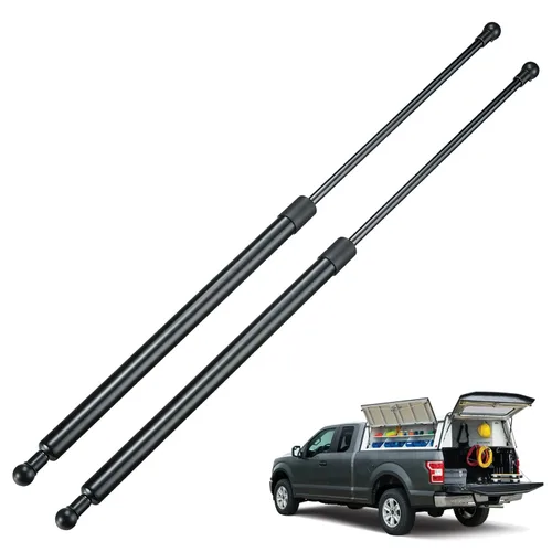 Miniatura 12 de BDFHYK C16-12104 - Puntales de choque de gas de 12 pulgadas/50 libras (222 N) para reemplazo de partes laterales traseras de toldo de camioneta Leer