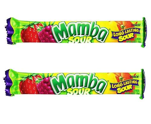 Miniatura 3 de Mamba - Caramelo masticable de frutas 2.65 onzas, 2 paquetes (masticables de fruta)