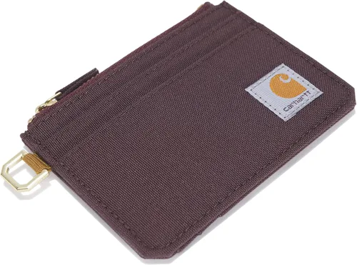 Miniatura 17 de Carhartt Cartera casual de nailon con cremallera para tarjetas para mujer