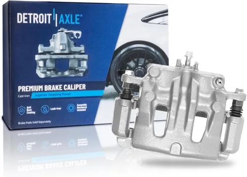 Miniatura 47 de Detroit Axle - 4 pinzas de freno para Honda Element 2003-2011 Pinzas de freno de disco con soportes 2004 2005 2006 2007 2008 2009 2010 reemplazo