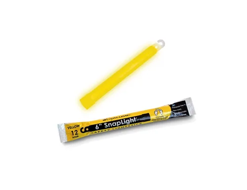Miniatura 3 de Cyalume barras luminosas amarillas de emergencia - Barras de luz SnapLight de supervivencia premium de 15 cm con 8 horas de duración para uso como