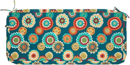 Miniatura 32 de Magpie Fabrics - Funda para cojín de banco de patio 48x18x3 pulgadas, ¡SIN inserto! Funda de repuesto para sofá biplaza al aire libre resistente al