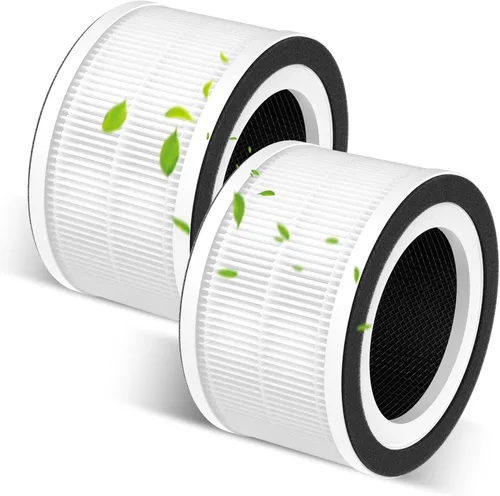 Paquete de 2 filtros de repuesto Fillo/Halo/Allo compatibles con purificador Fillo/Halo/Allo, filtros de filtración 3 en 1