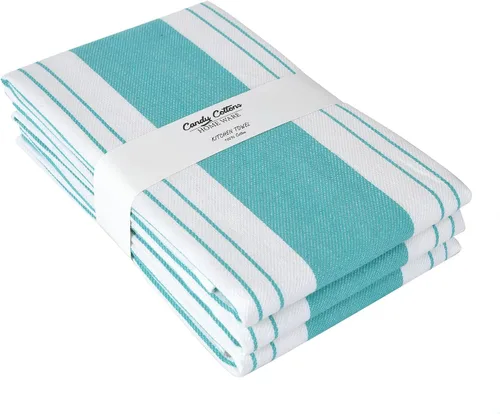 Miniatura 21 de Toallas de Cocina a Rayas Decorativas 18x28 pulgadas Toallas de Té de Algodón para Platos Bordado Bohemio Juego de Regalo Festivo de 6 Toallas