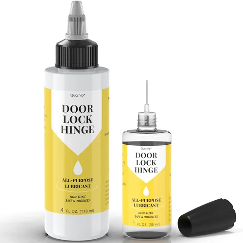 Miniatura 8 de Lubricante para Bisagra de Puerta 1 oz Engrasador de Aguja, Lubricante Mejorado para Bisagra de Puerta Chirriante para Cerradura, Herramientas