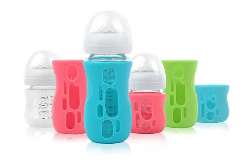 Miniatura 7 de Olababy, manga de silicona para vasitos AVENT, 4 onza, Azul