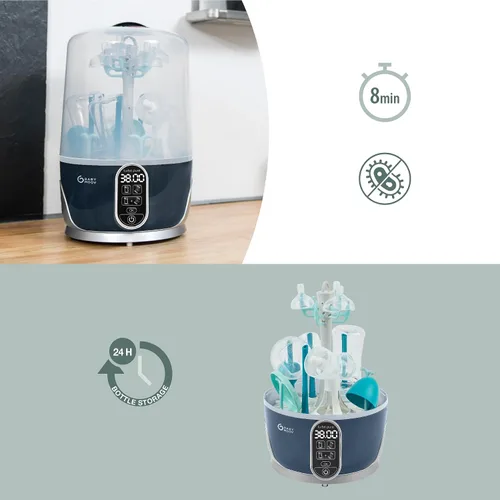 Miniatura 5 de Babymoov Filtro Hepa Turbo Pure Filtro de repuesto para esterilizador y secadora a vapor Turbo Pure