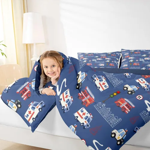 Miniatura 43 de Homewish Juego de edredón de juegos deportivos de pelota, tamaño twin, juego de ropa de cama de béisbol y baloncesto, 2 piezas para niños