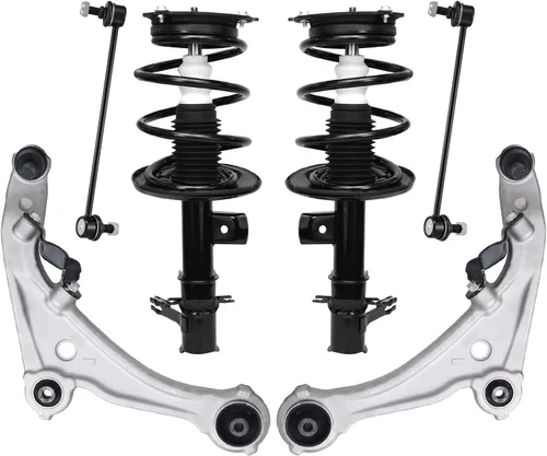 Miniatura 25 de Detroit Axle - Kit de brazos de control de extremo delantero 4WD para Ford 04-08 F-150, 06-08 Lincoln Mark LT, 4 extremos de barra de acoplamiento