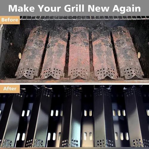 Miniatura 6 de Piezas de repuesto de placas de calor para parrilla Nexgrill, tiendas de campaña de calor de acero porcelánico para parrilla de gas Home Depot