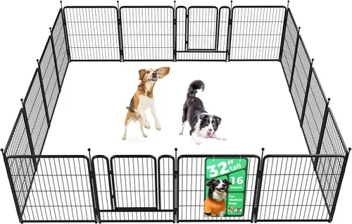 Miniatura 58 de FXW Rollick - Corralito para perros para patio, campamento con casa rodante, patentado, 24 pulgadas, 2 paneles