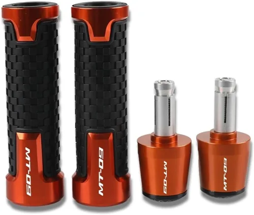 Miniatura 11 de Motocicleta 0.866 in para Y&AMAHA MT-09 MT 09 MT09 Tracer 2015 2016 2017 2018 2019 2020 Accesorios de motocicleta Agarres Agarres Manillar Tapas Azul