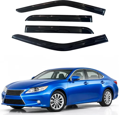 Miniatura 14 de Visor para ventana IG para Hyundai Venue 2020-2023, protector contra la lluvia, adhesivo extra duradero, deflector de viento para lado