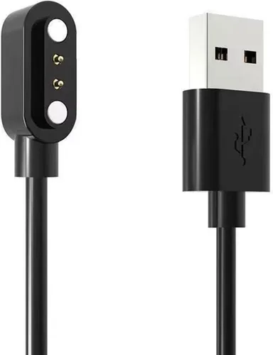 Miniatura 8 de Paquete de 2 cargadores de reloj inteligente con cable de carga de datos USB universal de 2 pines, cargador magnético compatible