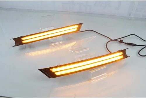 Miniatura 6 de Dreamseek DRL LED para Faro Antiniebla de Mazda CX-5 CX5 2017 2018 2019 2020 2021 Doble Fila de Tira de Luz Diurna con Señal de Giro Secuencial