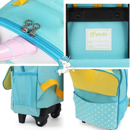 Miniatura 5 de Maleta Yodo, para usar de 3 maneras, con ruedas, para niño
