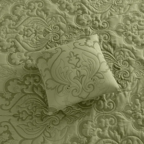 Miniatura 3 de BrylaneHome Amelia Almohada Cuadrada - Taupe Gris pardo