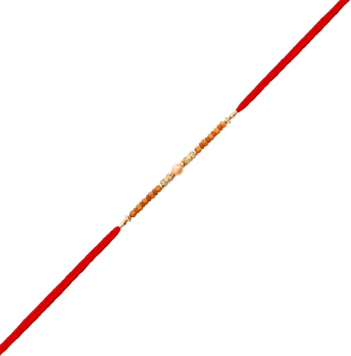 Miniatura 5 de RakhiRakhi for BrotherRudraksha RakhiSend rakhi to USARakhi for Brother with Gift SetRakhi Braceletrakhi for brother and bhabhiRakhi Set