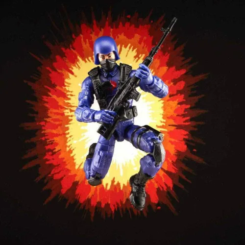 Miniatura 4 de G.I. Joe Retro Cobra Trooper (Cobra Enemy) - Figura de acción exclusiva de 3.75 pulgadas