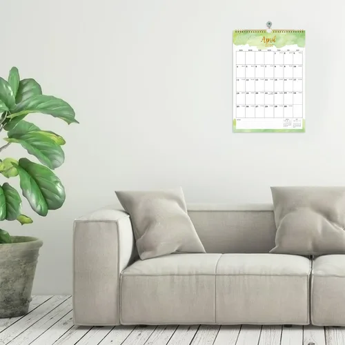 Miniatura 6 de Calendario 2026 – Calendario de pared 2026 – Calendario grande 2026, 12 x 17 pulgadas, enero 2026 – diciembre 2026, encuadernación de doble alambre