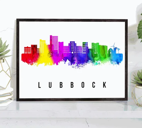 Miniatura 30 de Pera Print Rochester Skyline New York Póster, pintura de paisaje urbano de Nueva York, impresión de paisaje urbano y monumentos, arte de pared