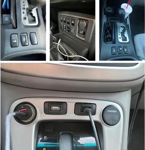 Miniatura 5 de MOTONG Cargador de coche USB compatible con Toyota VIGO, adaptador de cargador de coche USB macho a hembra (1.575 x 0.787 in)