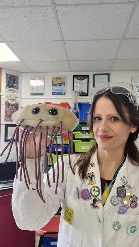 Miniatura 5 de Giant Microbes peluche de tejido suave en forma de E. Coli (escherichia Coli)