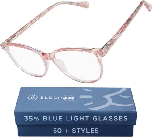 Miniatura 32 de Sleep ZM Blue Light Blocking & Light Sensitivity Glasses - 8 Lens Types for Comfort, Relaxation, Sleep & Relief