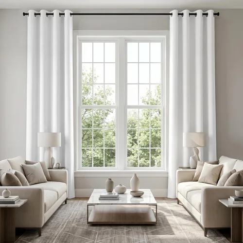 Miniatura 43 de Cortinas opacas de 72 pulgadas extra anchas para dormitorio, puerta corrediza de vidrio y patio, 2 paneles con ojales para oscurecer ventana grande